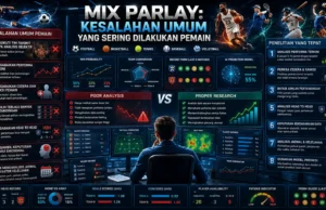 Mix Parlay, Kesalahan Umum yang Sering Dilakukan Pemain Mix Parlay