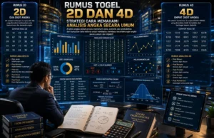 Rumus Togel 2D dan 4D, Strategi Cara Memahami Analisis Angka Secara Umum Rumus Togel